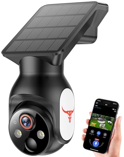 2個 防犯カメラ 屋外 ソーラー 2K解像度 WiFi 監視カメラ ワイヤレス 楽天市場】2K防犯カメラ屋外ソーラー高効率ソーラー充電監視